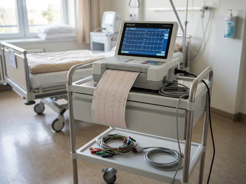 Electrocardiógrafo para servicio de cardiología y consulta médica - Vilagarcía de Arousa