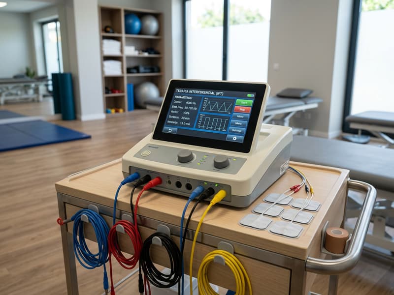 Equipo de corrientes para electroterapia en rehabilitación y medicina deportiva - Vilagarcía de Arousa